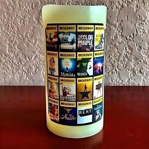 *30off3* Broadway Musical Theatre Flameless Candle w Timer